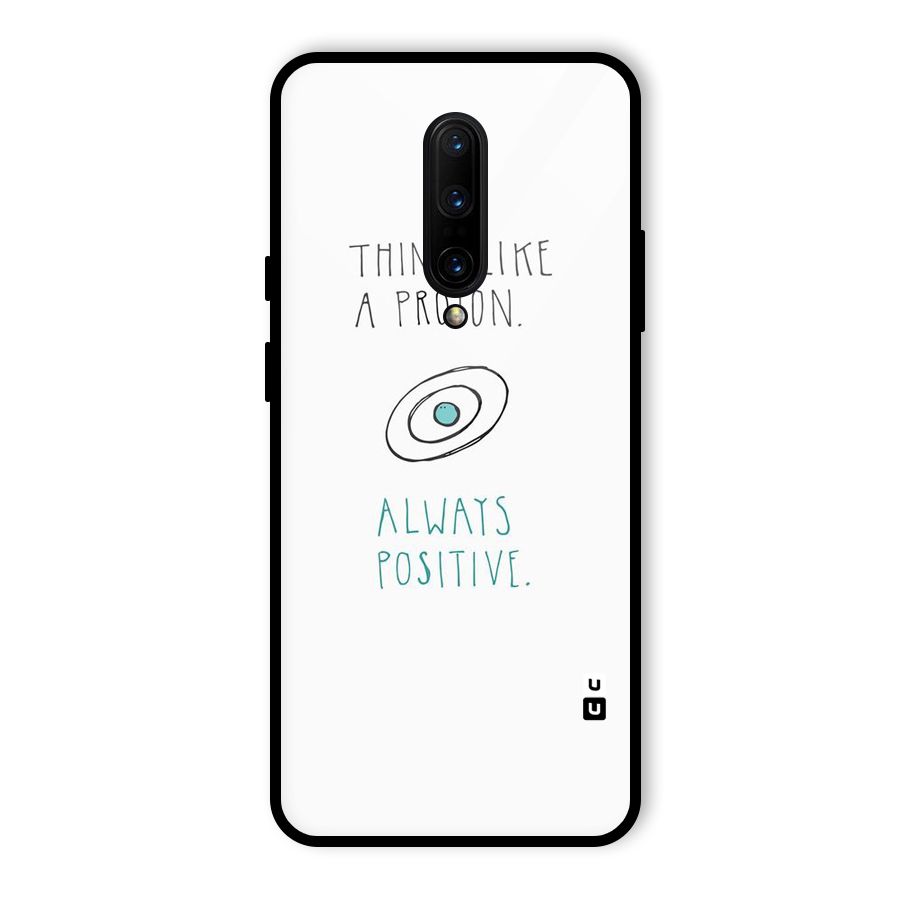 Proton Positive Glass Back Case for OnePlus 7 Pro