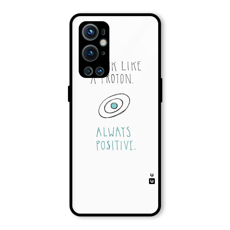 Proton Positive Glass Back Case for OnePlus 9 Pro