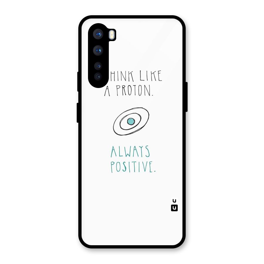 Proton Positive Glass Back Case for OnePlus Nord