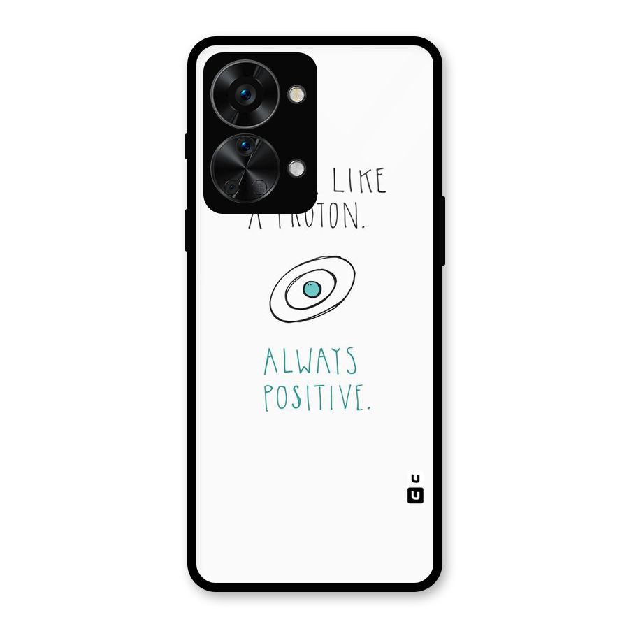Proton Positive Glass Back Case for OnePlus Nord 2T