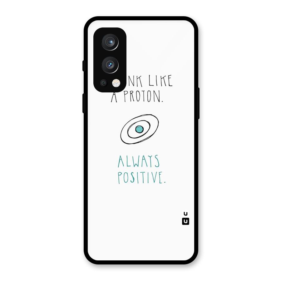 Proton Positive Glass Back Case for OnePlus Nord 2 5G