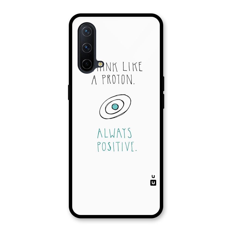 Proton Positive Glass Back Case for OnePlus Nord CE 5G