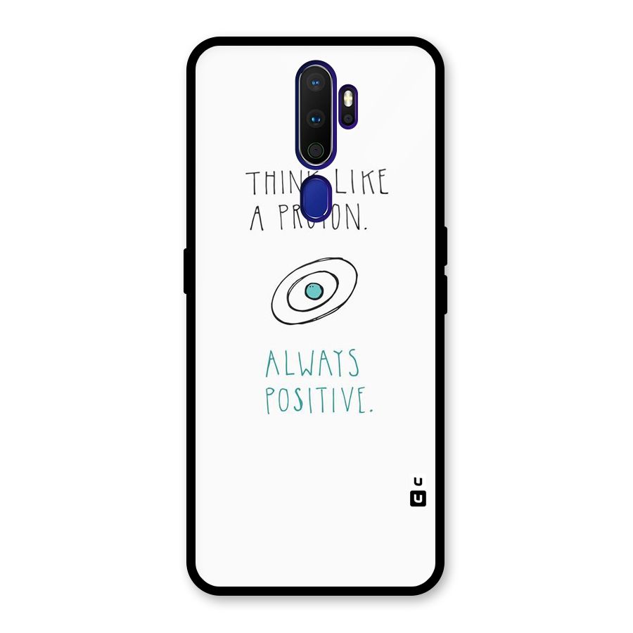 Proton Positive Glass Back Case for Oppo A9 (2020)