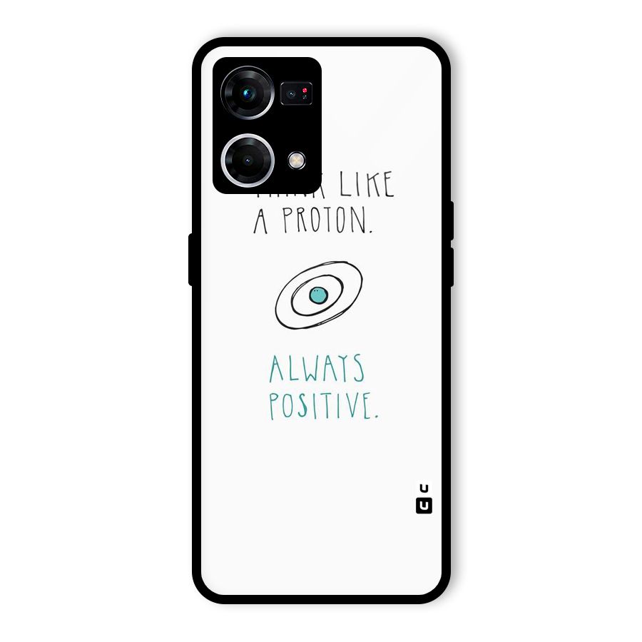 Proton Positive Glass Back Case for Oppo F21 Pro 5G