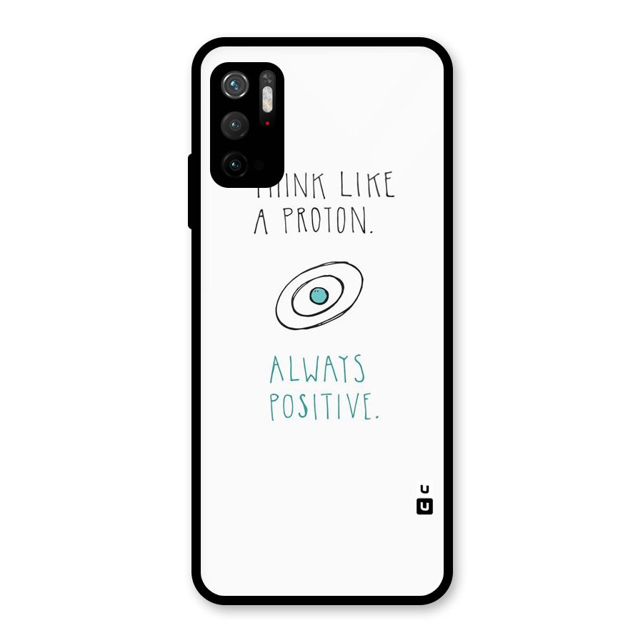 Proton Positive Glass Back Case for Poco M3 Pro 5G