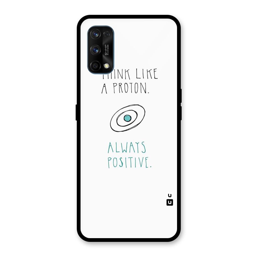 Proton Positive Glass Back Case for Realme 7 Pro