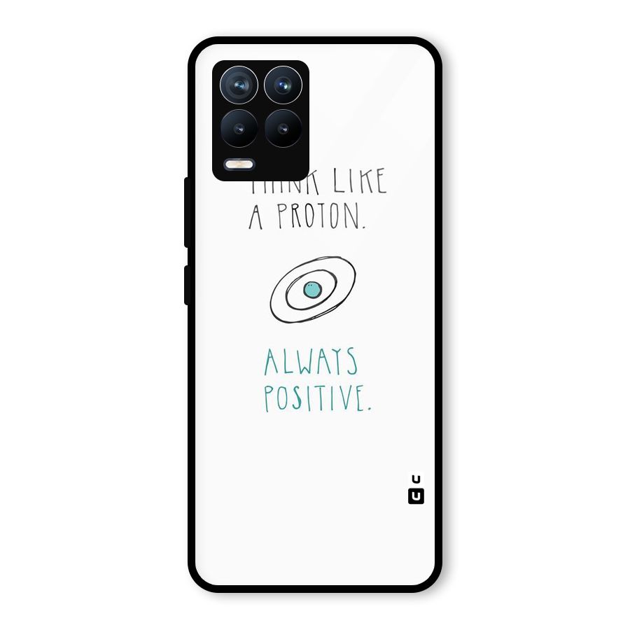 Proton Positive Glass Back Case for Realme 8