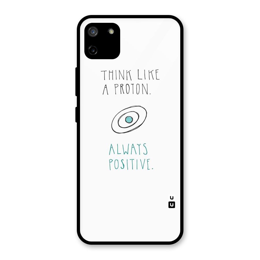 Proton Positive Glass Back Case for Realme C11