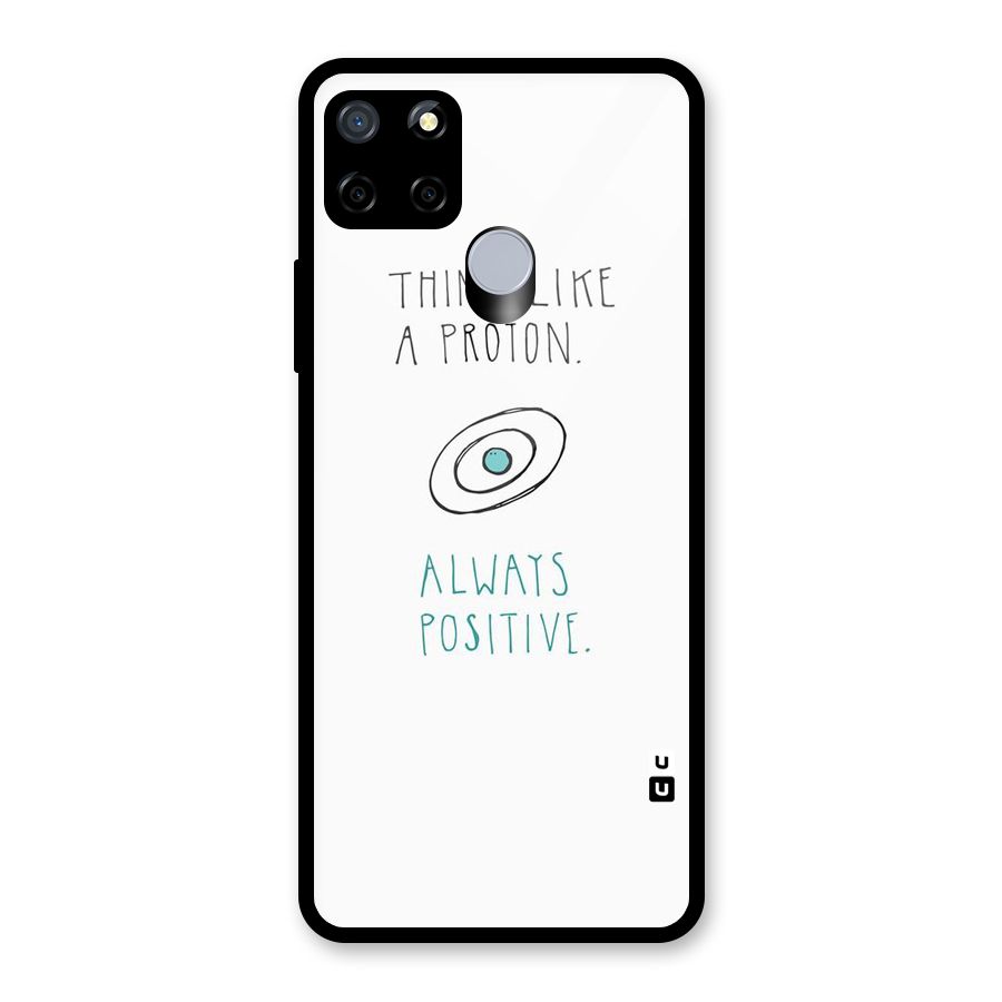 Proton Positive Glass Back Case for Realme C12