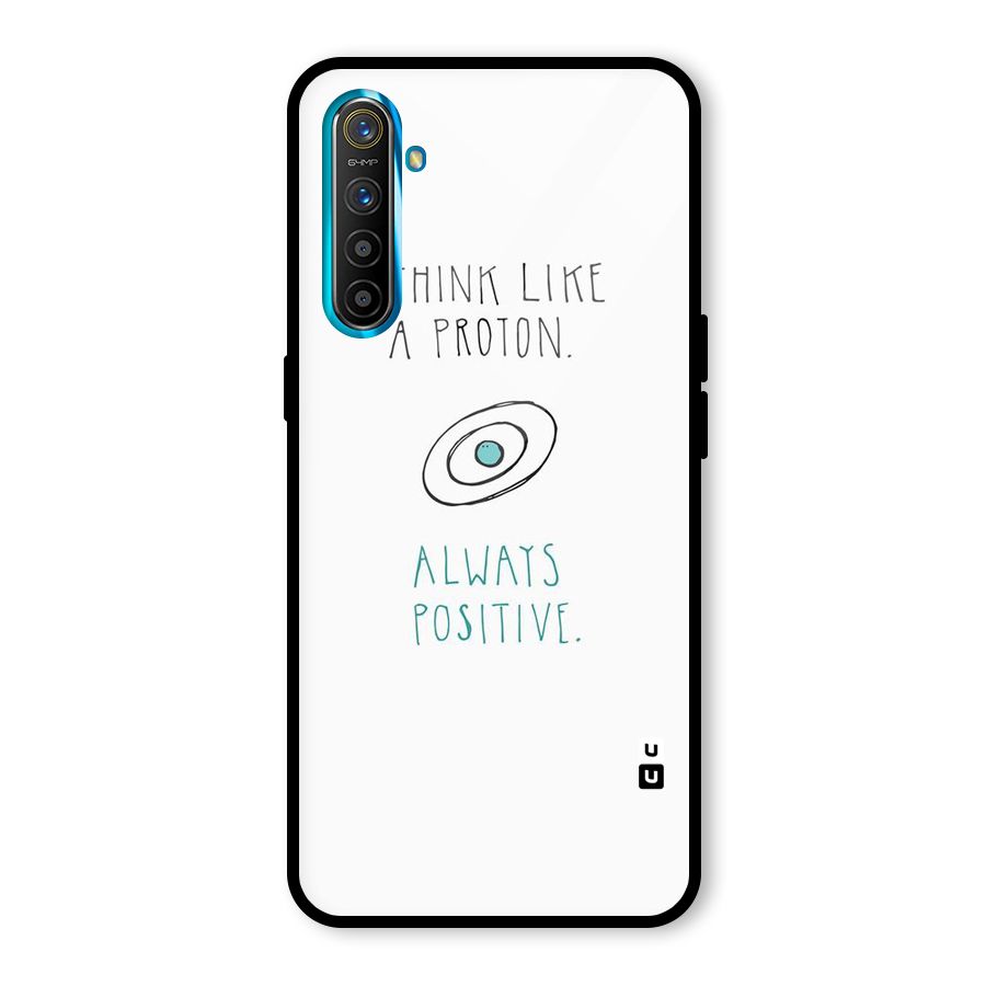 Proton Positive Glass Back Case for Realme X2
