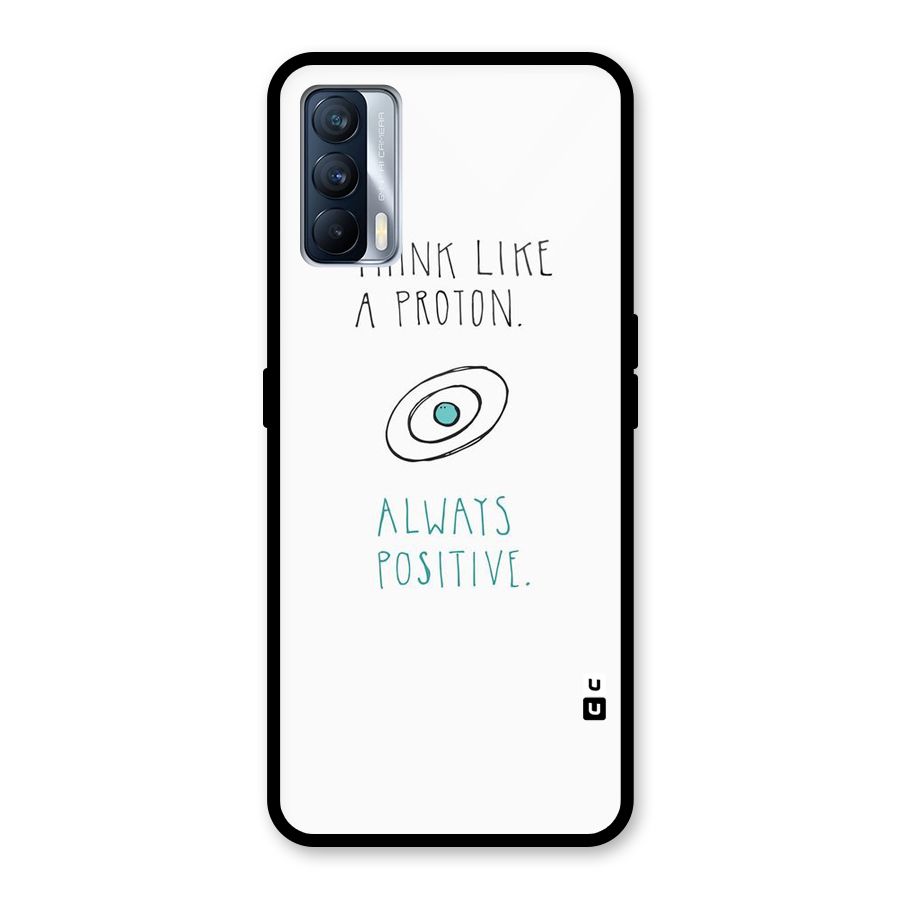 Proton Positive Glass Back Case for Realme X7