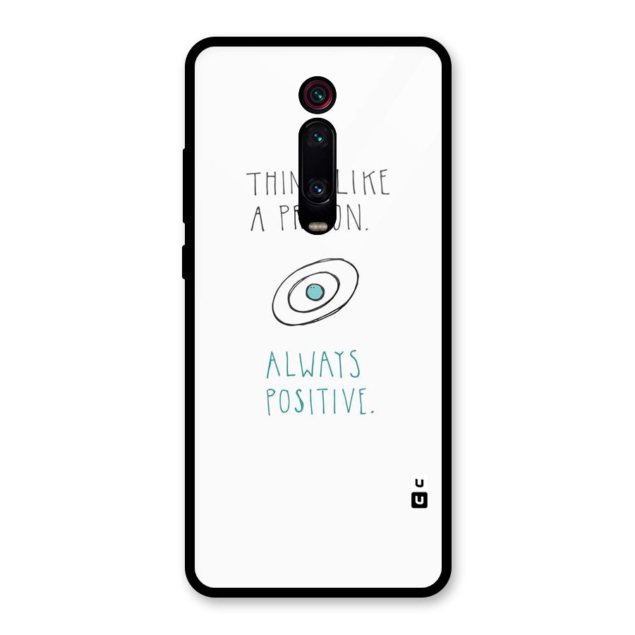 Proton Positive Glass Back Case for Redmi K20