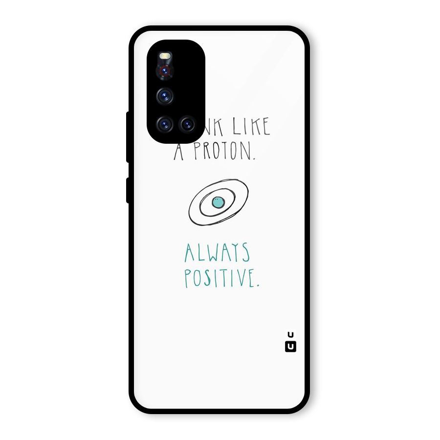 Proton Positive Glass Back Case for Vivo V19