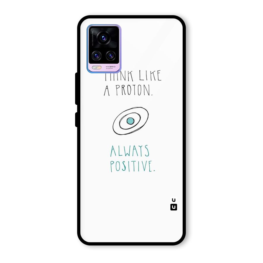 Proton Positive Glass Back Case for Vivo V20 Pro