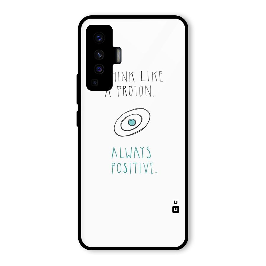 Proton Positive Glass Back Case for Vivo X50