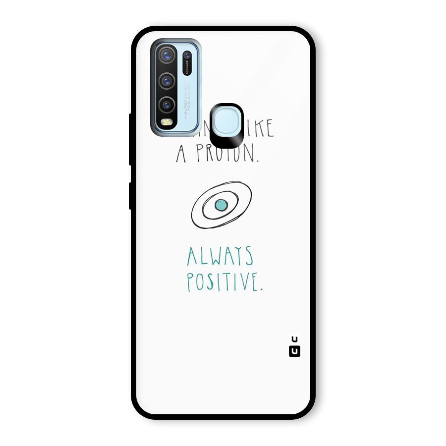 Proton Positive Glass Back Case for Vivo Y30