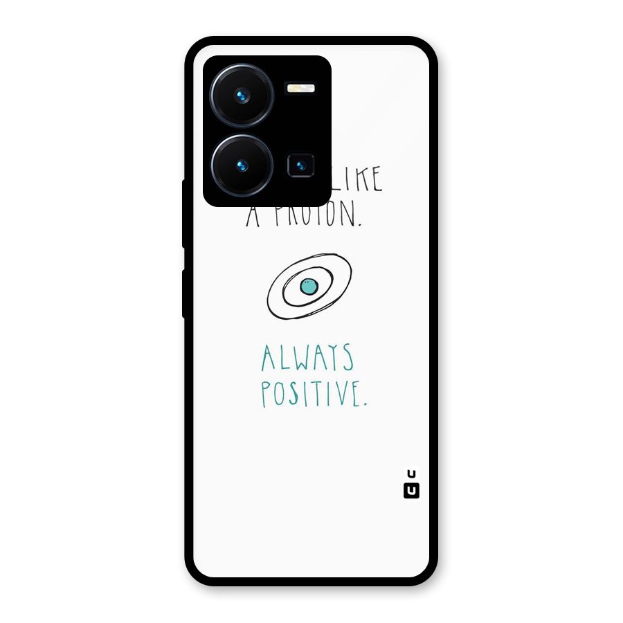 Proton Positive Glass Back Case for Vivo Y35