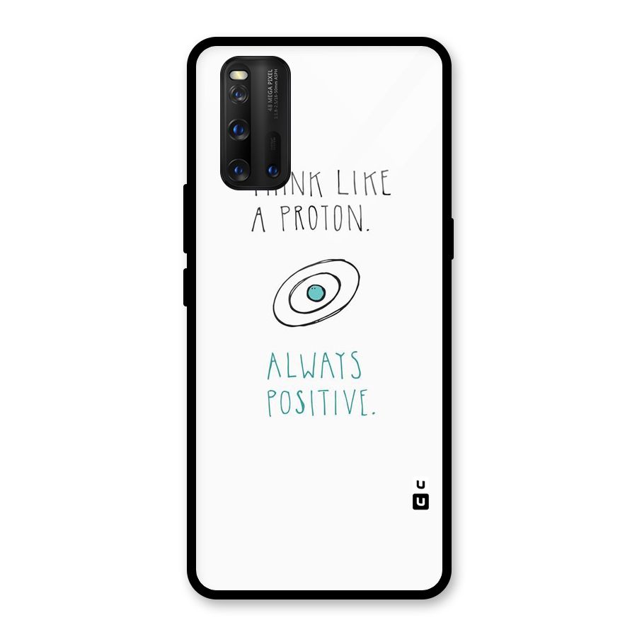 Proton Positive Glass Back Case for Vivo iQOO 3
