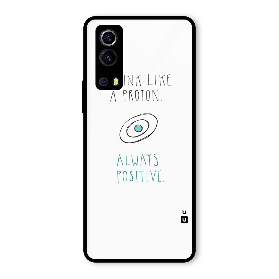 Proton Positive Glass Back Case for Vivo iQOO Z3