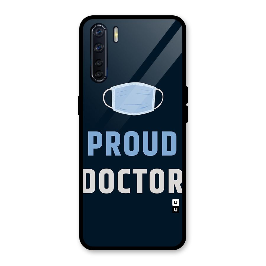 Proud Doctor Glass Back Case for Oppo F15