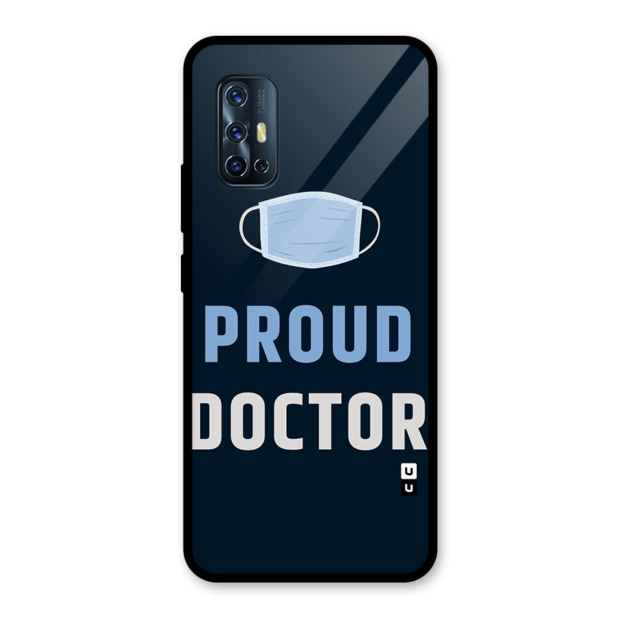 Proud Doctor Glass Back Case for Vivo V17