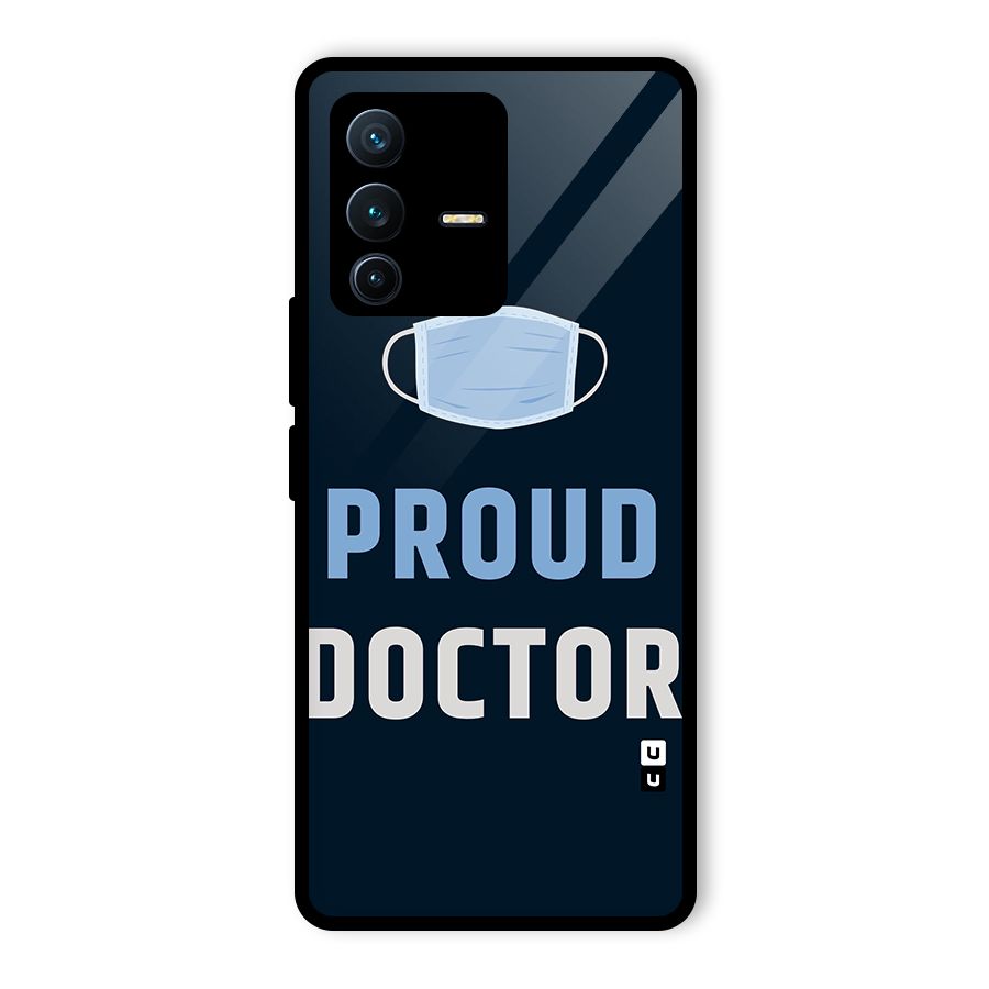 Proud Doctor Glass Back Case for Vivo V23 Pro