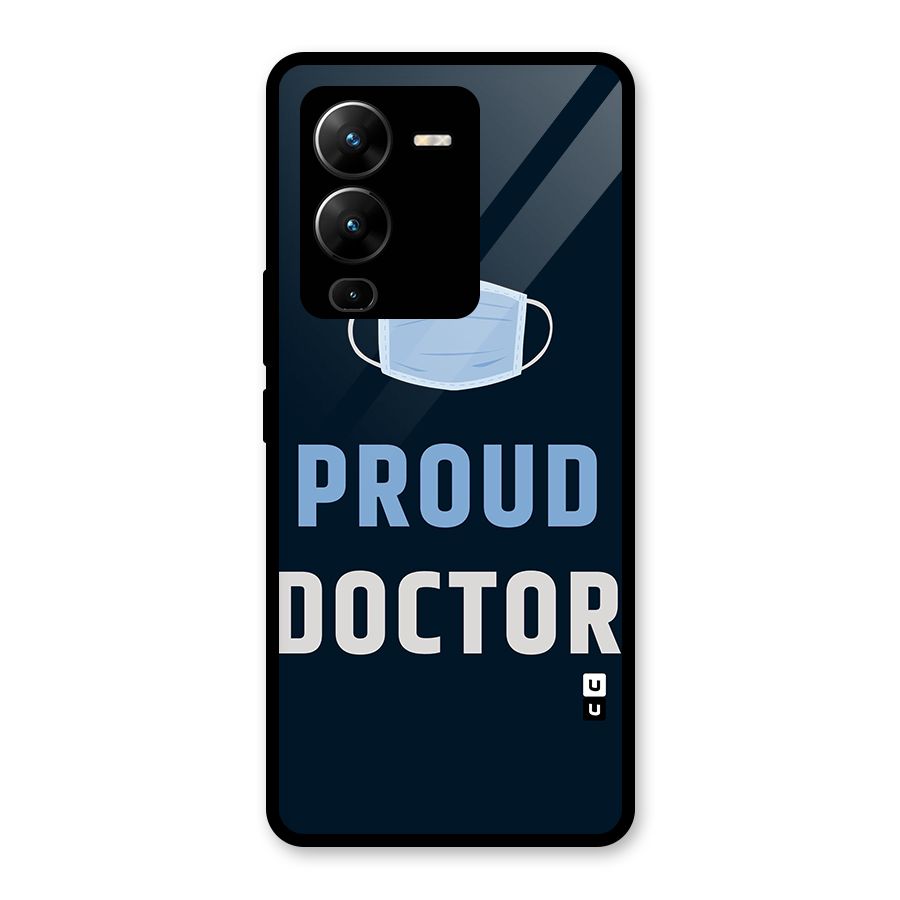 Proud Doctor Glass Back Case for Vivo V25 Pro