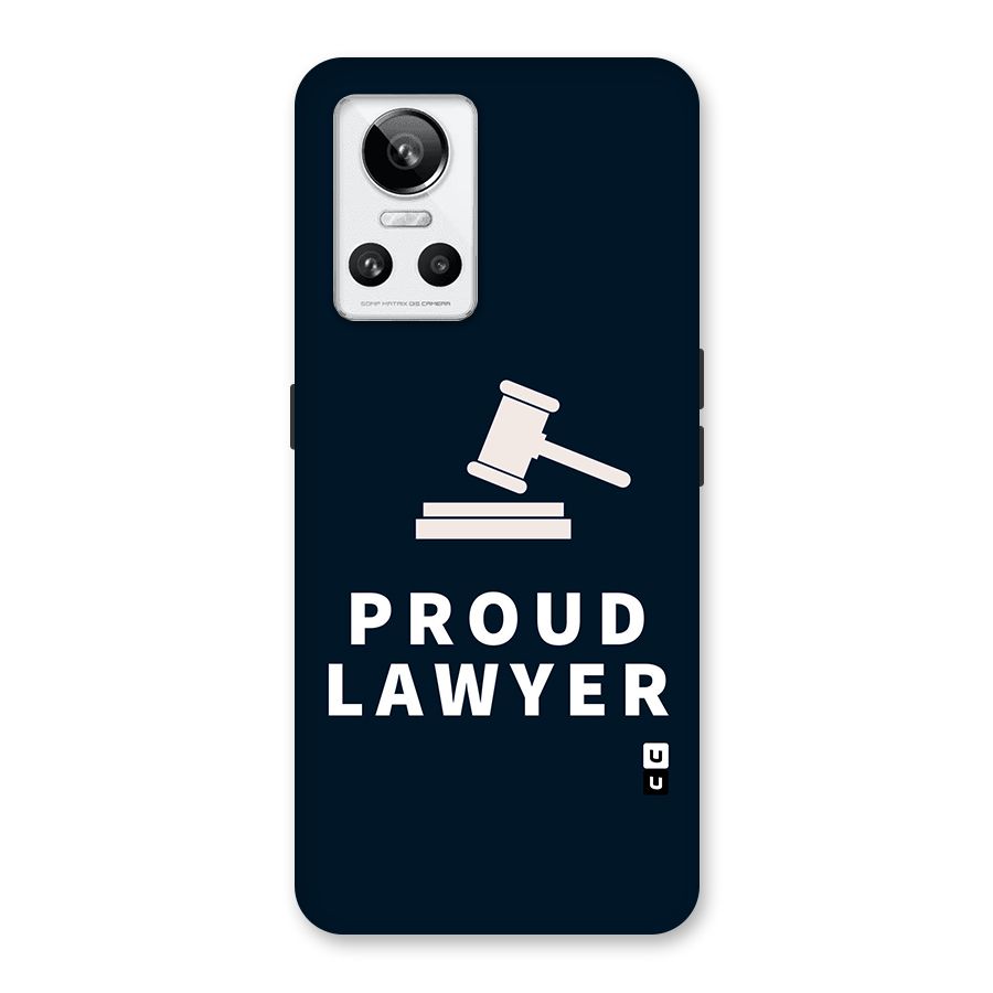 Proud Lawyer Back Case for Realme GT Neo 3
