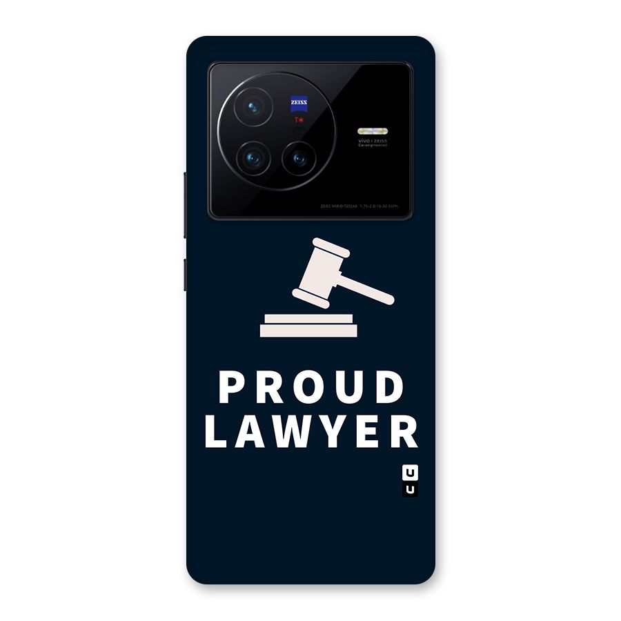 Proud Lawyer Back Case for Vivo X80
