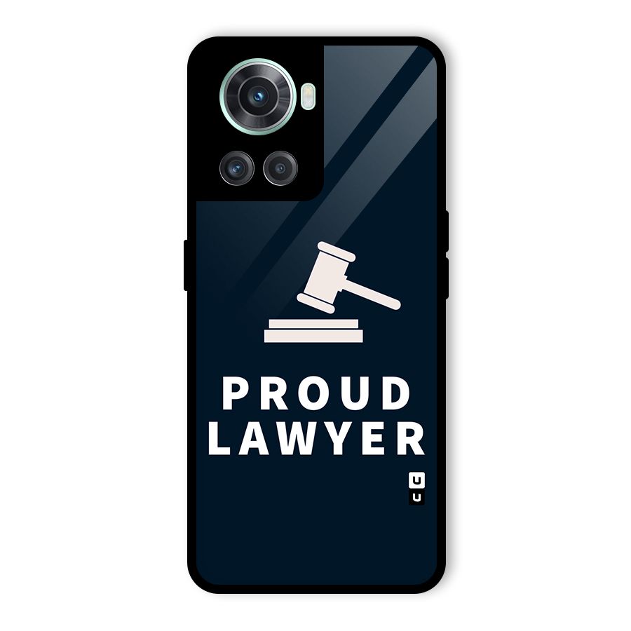 Proud Lawyer Glass Back Case for OnePlus 10R