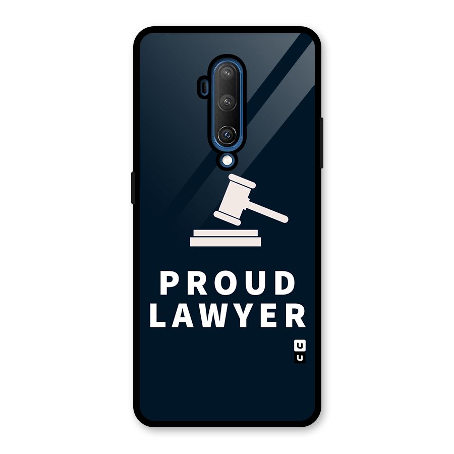 Proud Lawyer Glass Back Case for OnePlus 7T Pro