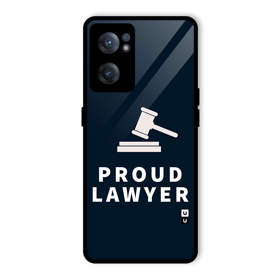 Proud Lawyer Glass Back Case for OnePlus Nord CE 2 5G