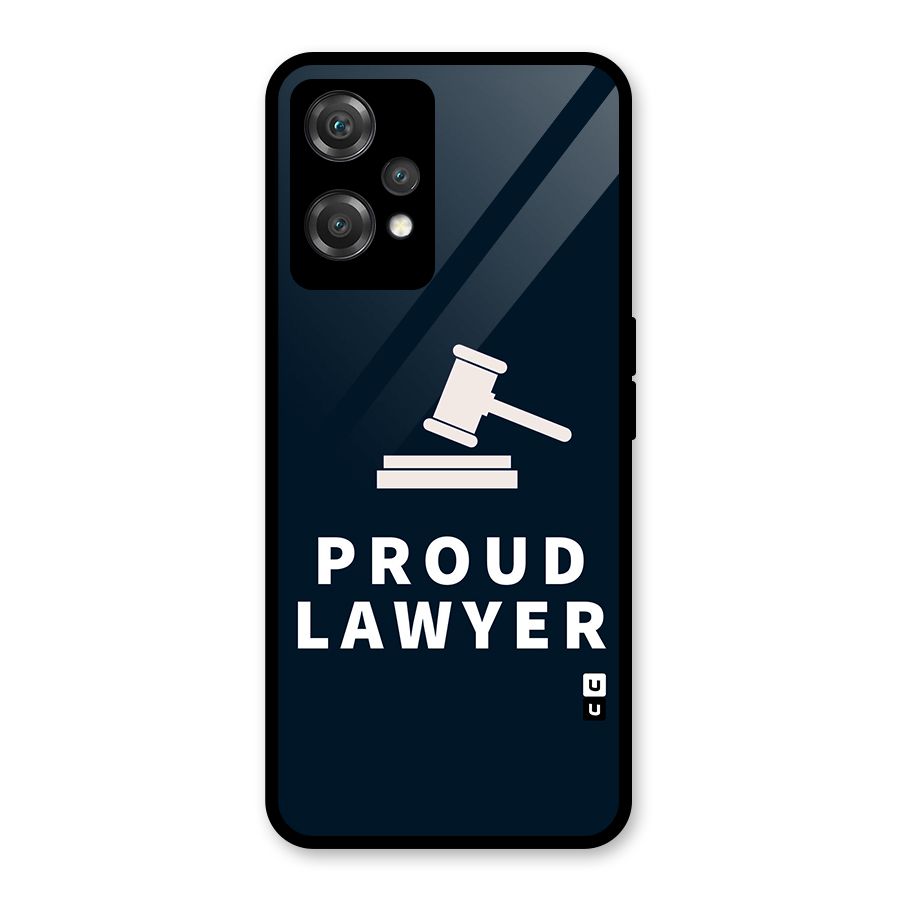 Proud Lawyer Glass Back Case for OnePlus Nord CE 2 Lite 5G