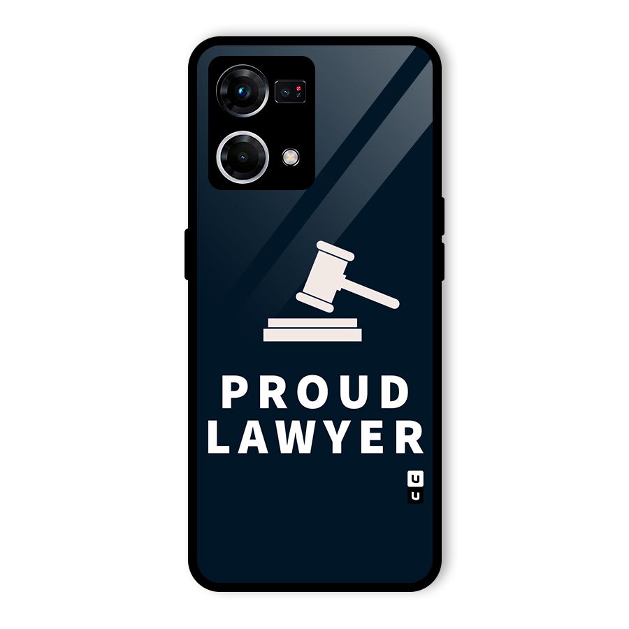 Proud Lawyer Glass Back Case for Oppo F21 Pro 5G