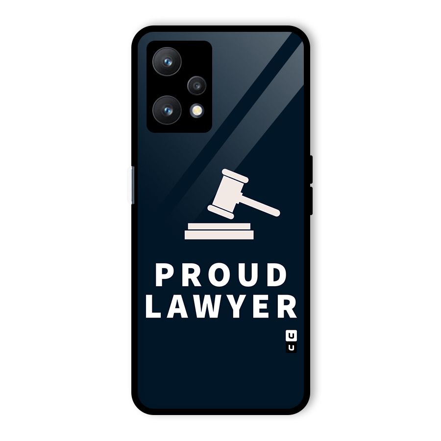 Proud Lawyer Glass Back Case for Realme 9 Pro 5G