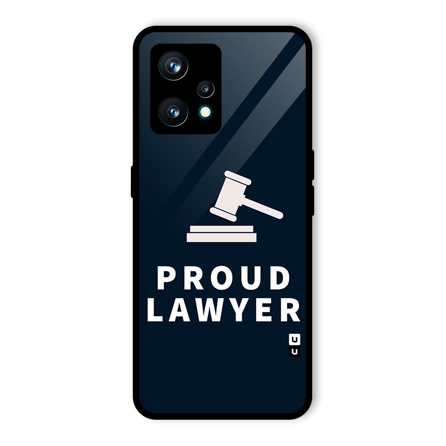 Proud Lawyer Glass Back Case for Realme 9 Pro Plus 5G