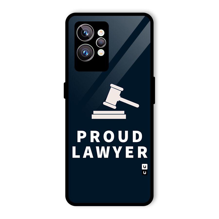 Proud Lawyer Glass Back Case for Realme GT2 Pro