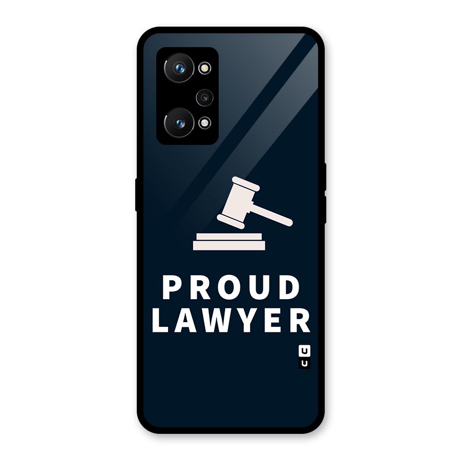 Proud Lawyer Glass Back Case for Realme GT Neo 3T