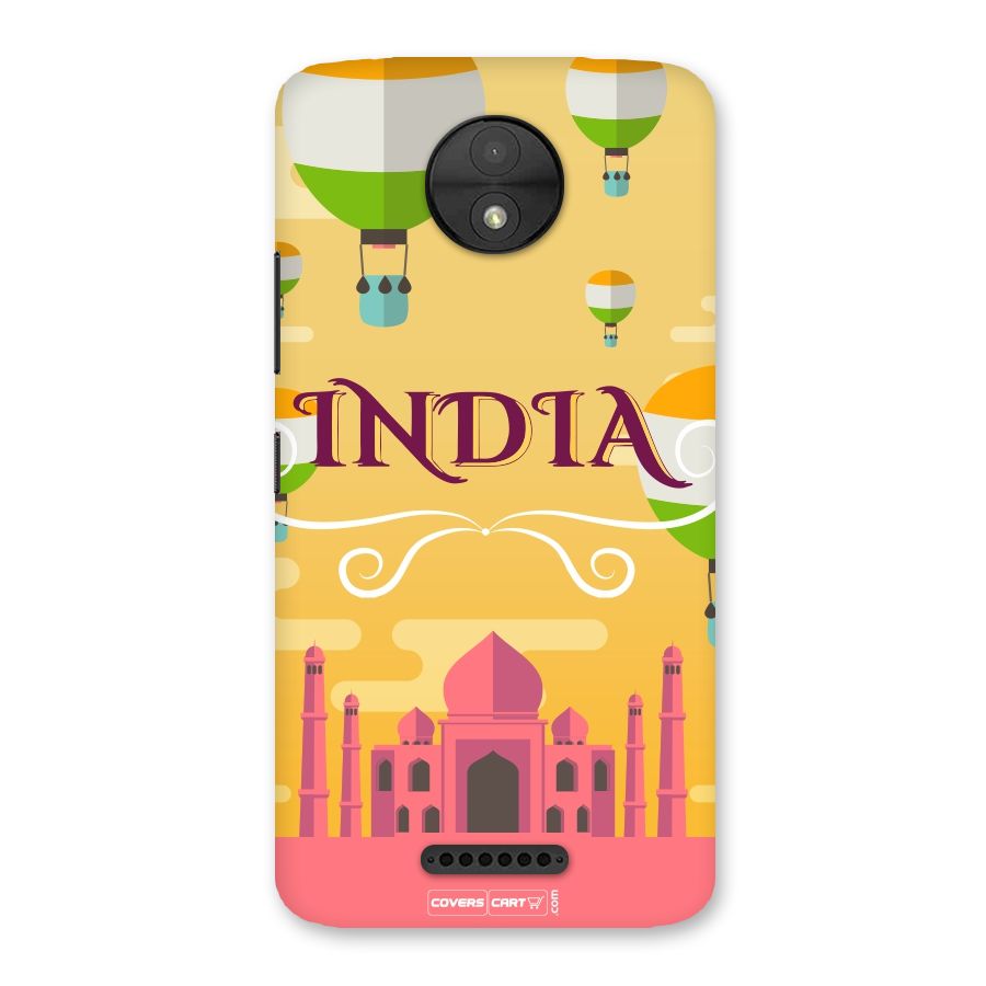 Proud To Be Indian Back Case for Moto C
