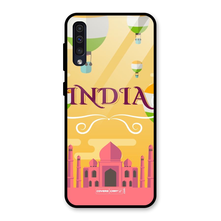 Proud To Be Indian Glass Back Case for Galaxy A30s