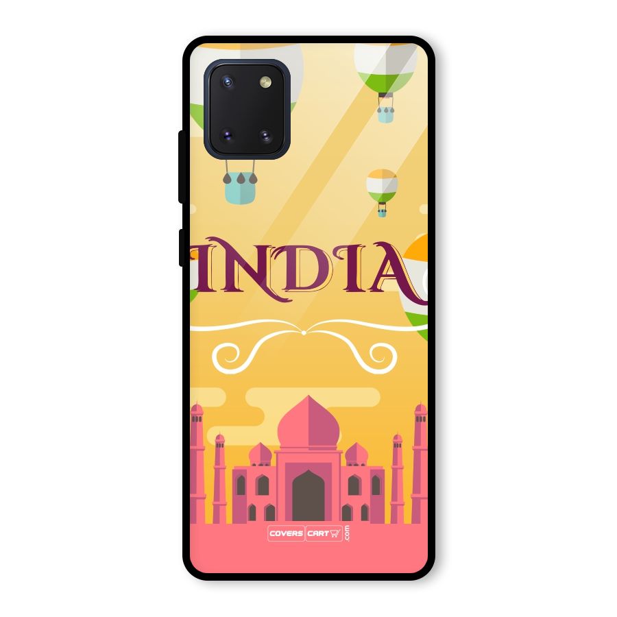 Proud To Be Indian Glass Back Case for Galaxy Note 10 Lite