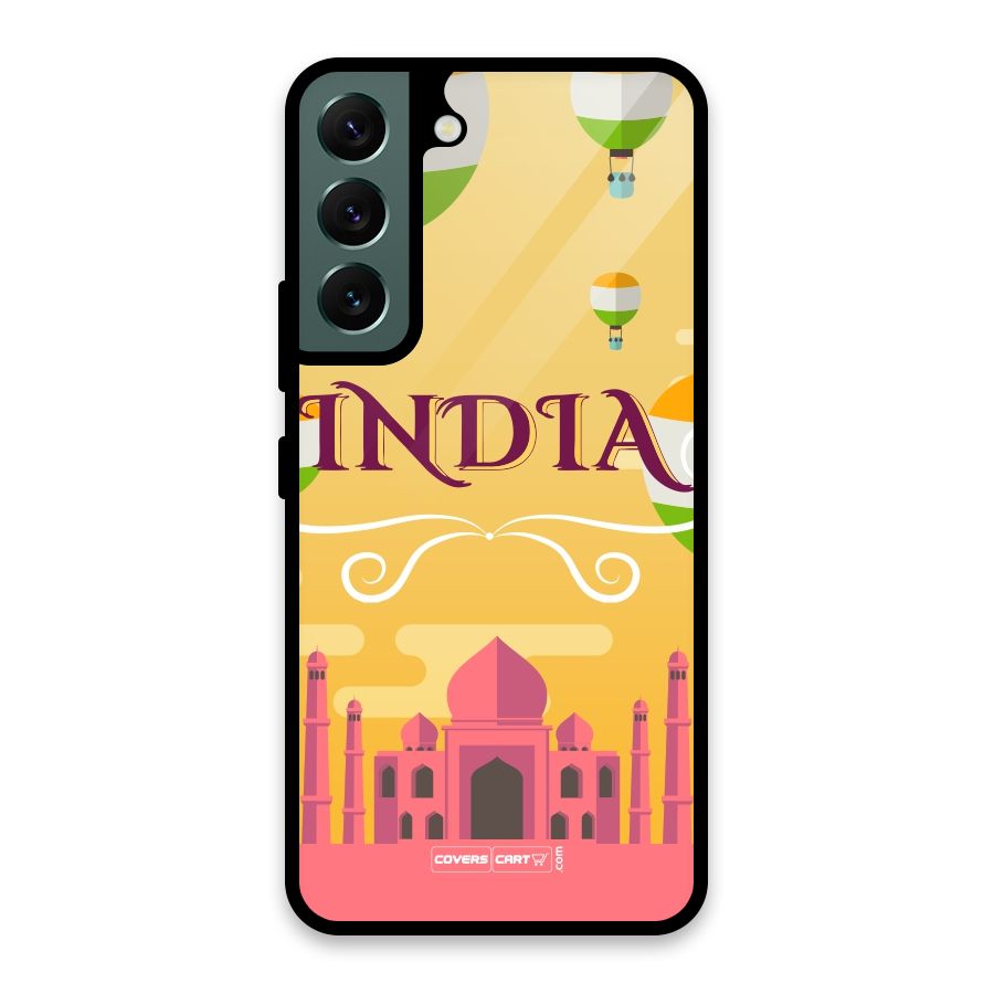 Proud To Be Indian Glass Back Case for Galaxy S22 5G