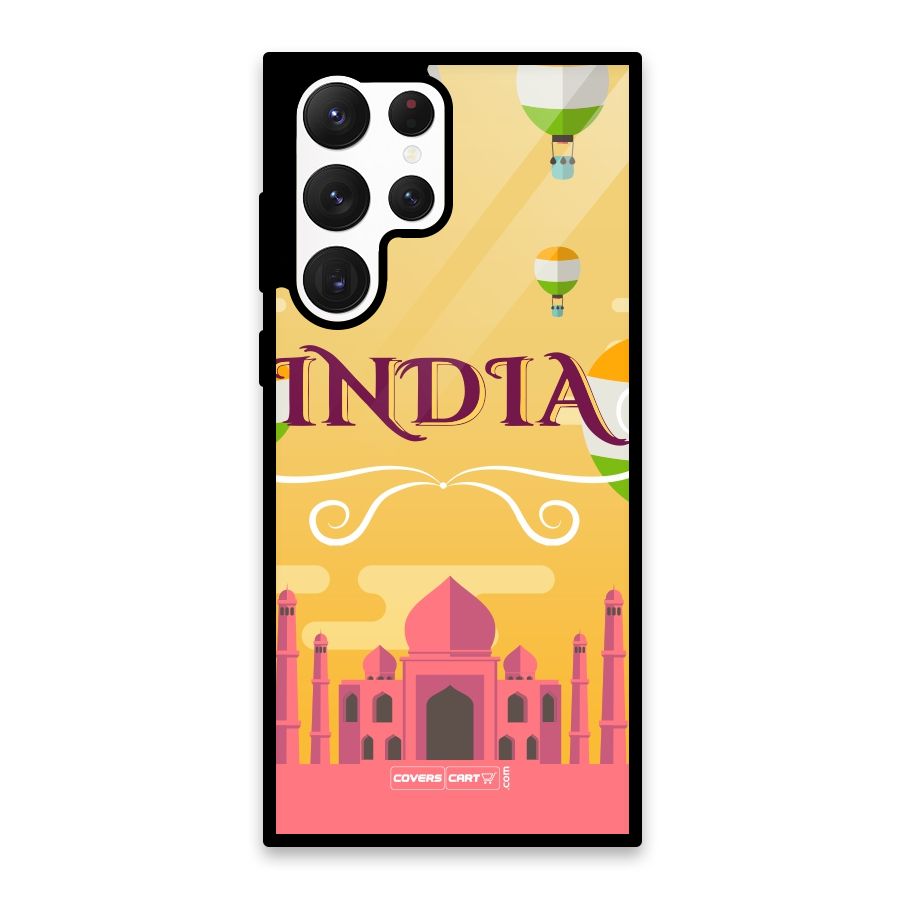 Proud To Be Indian Glass Back Case for Galaxy S22 Ultra 5G