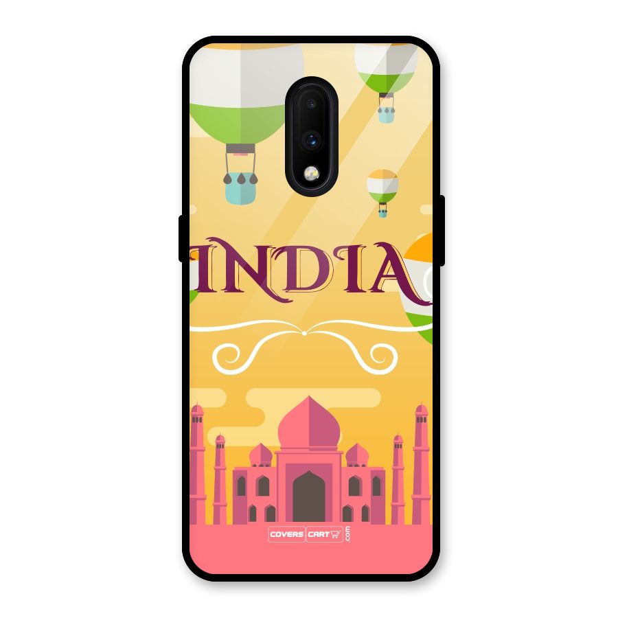 Proud To Be Indian Glass Back Case for OnePlus 7