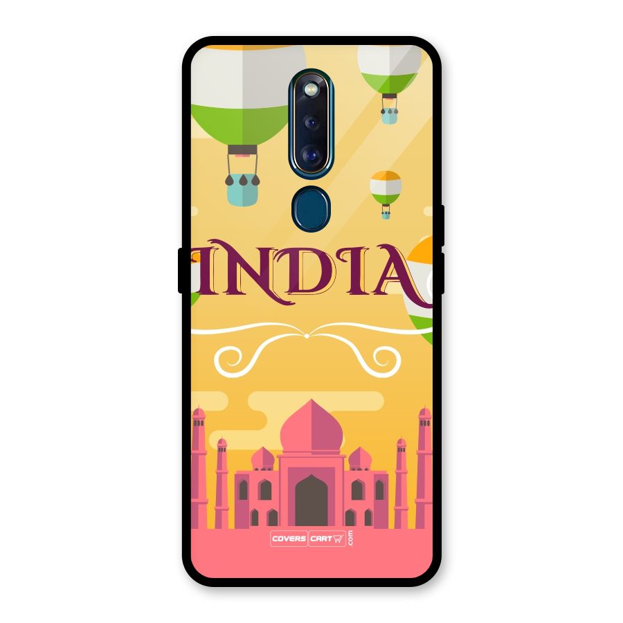 Proud To Be Indian Glass Back Case for Oppo F11 Pro