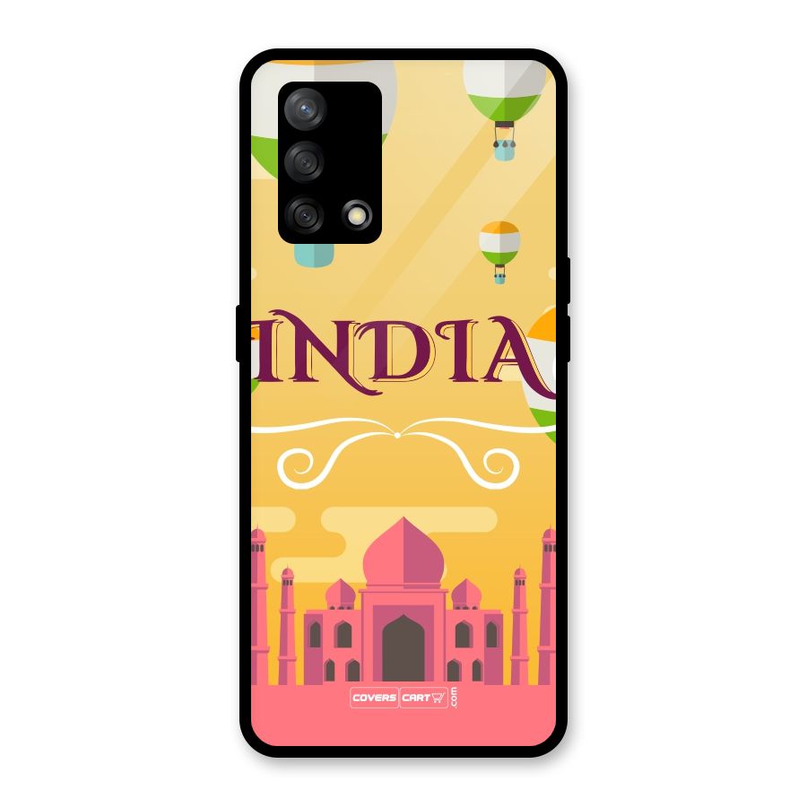 Proud To Be Indian Glass Back Case for Oppo F19