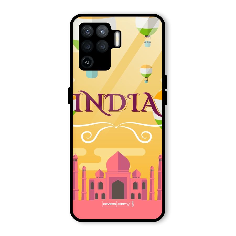 Proud To Be Indian Glass Back Case for Oppo F19 Pro