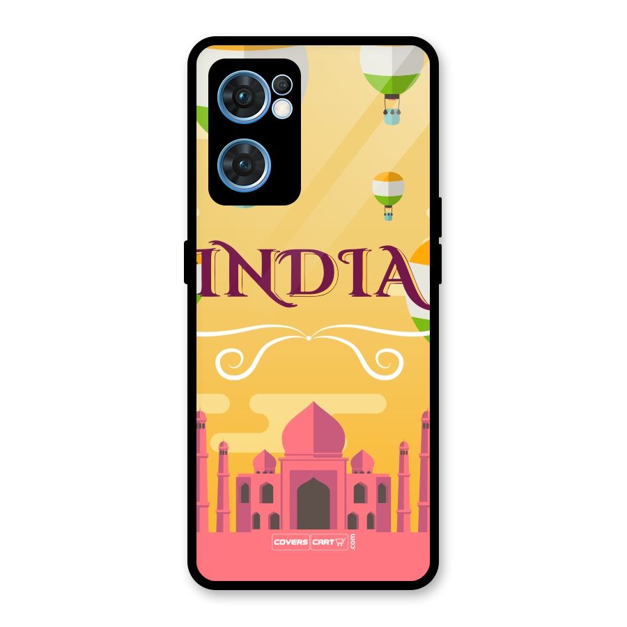Proud To Be Indian Glass Back Case for Oppo Reno7 5G