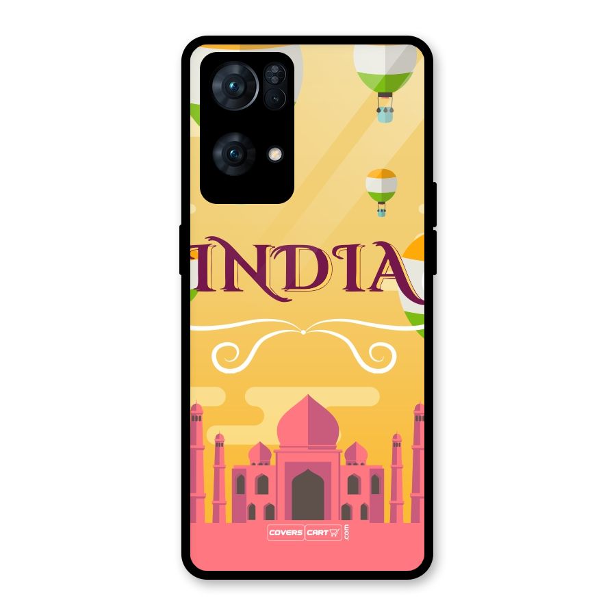 Proud To Be Indian Glass Back Case for Oppo Reno7 Pro 5G