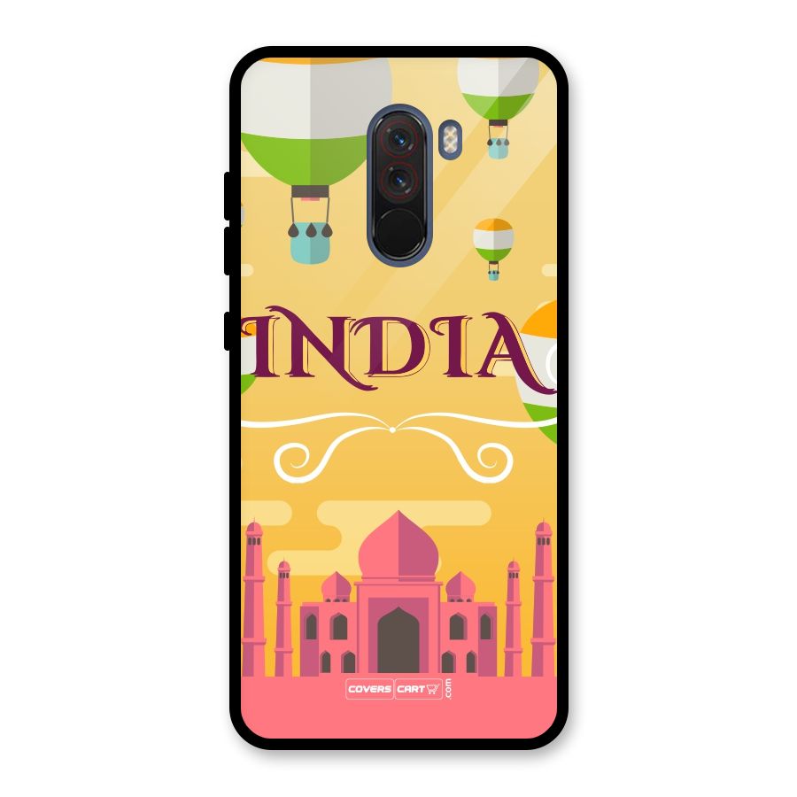 Proud To Be Indian Glass Back Case for Poco F1